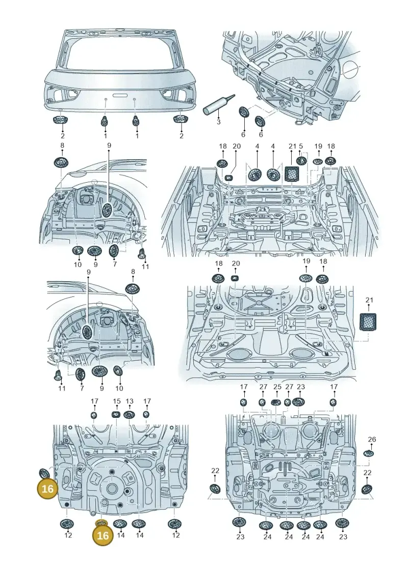 803803583B — Audi A1 Sportback (2014-2018) diagram 792803370, position 16