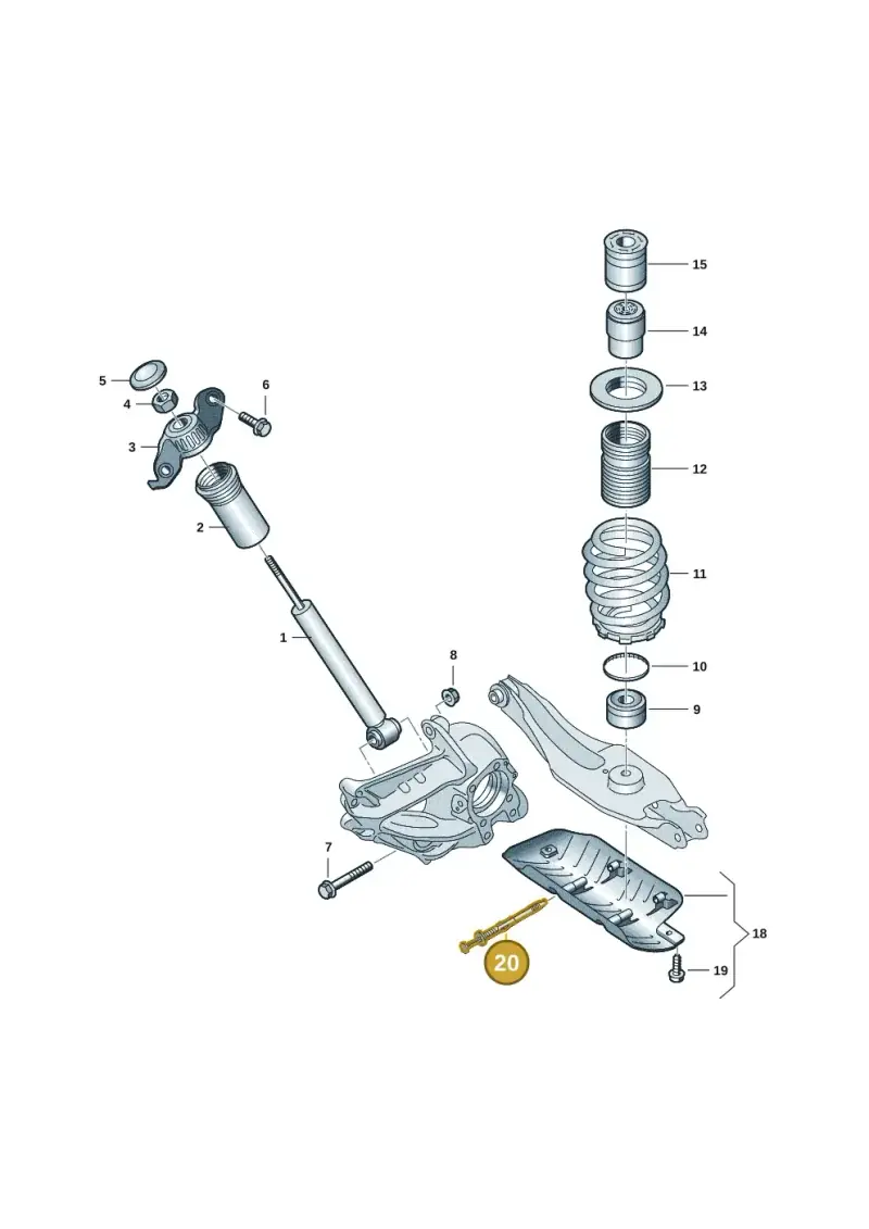 80A512182 — Volkswagen ID.Buzz (2022-) diagram 15a511010, position 20