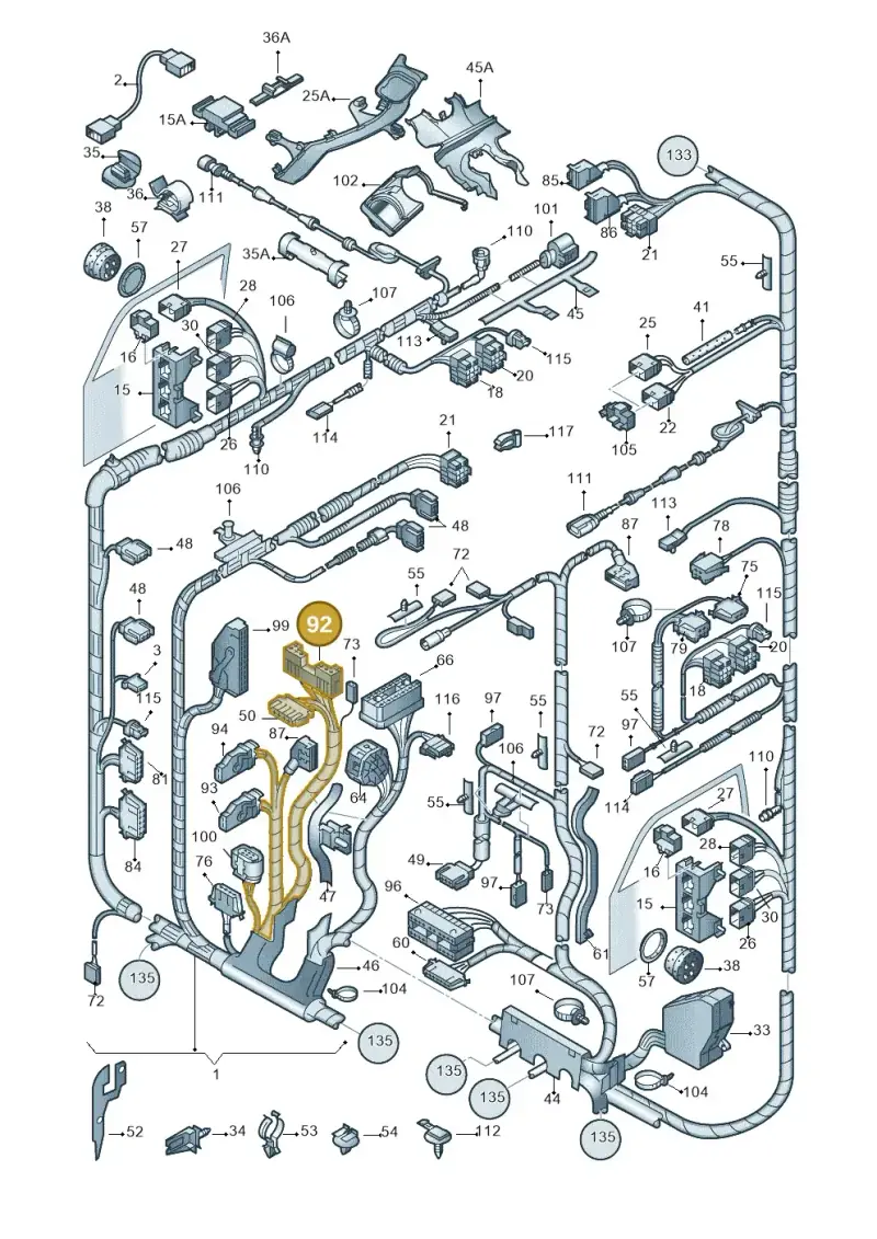 813972924 — Volkswagen New Beetle             06> (2005-) diagram 201971810, position 92