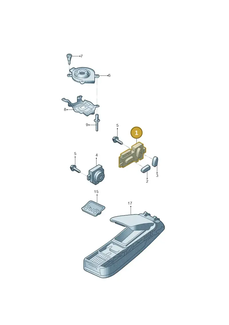 85E959747A — Audi Q6 (2022-) diagram 4kg959020, position 1