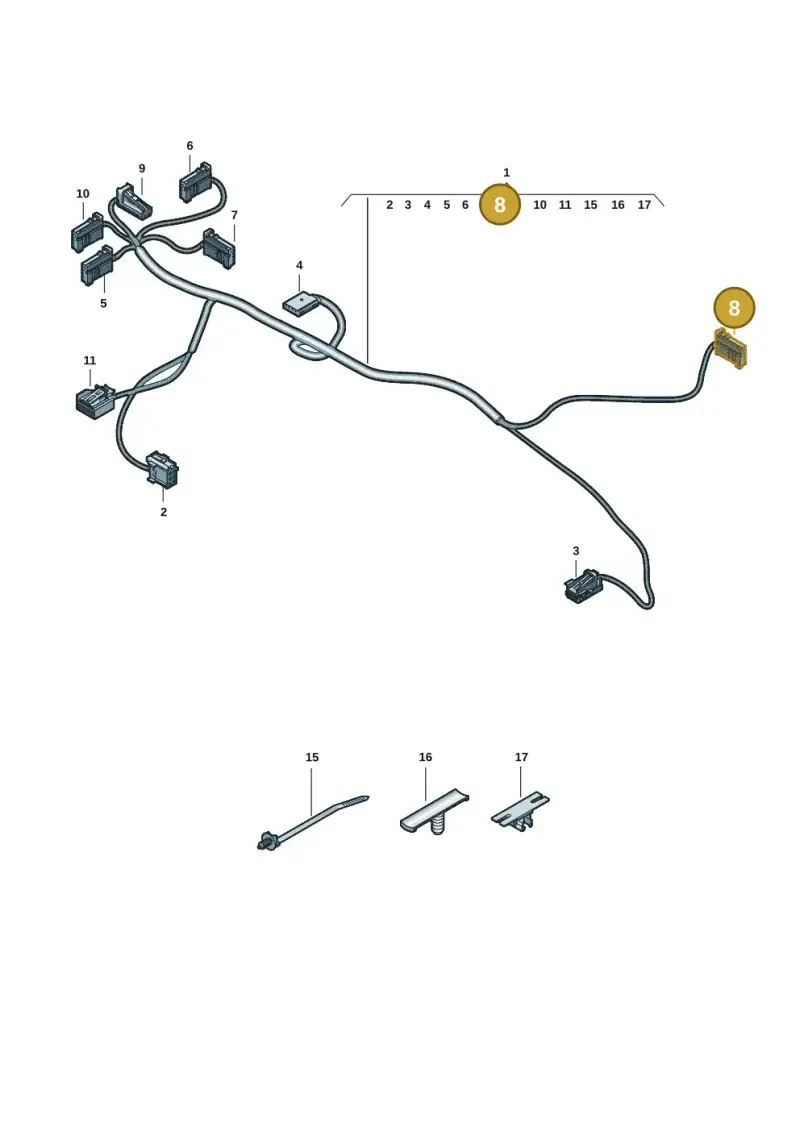 85E973704 — Audi Q6 e-tron (2023-2025) diagram f5s972420, position 8