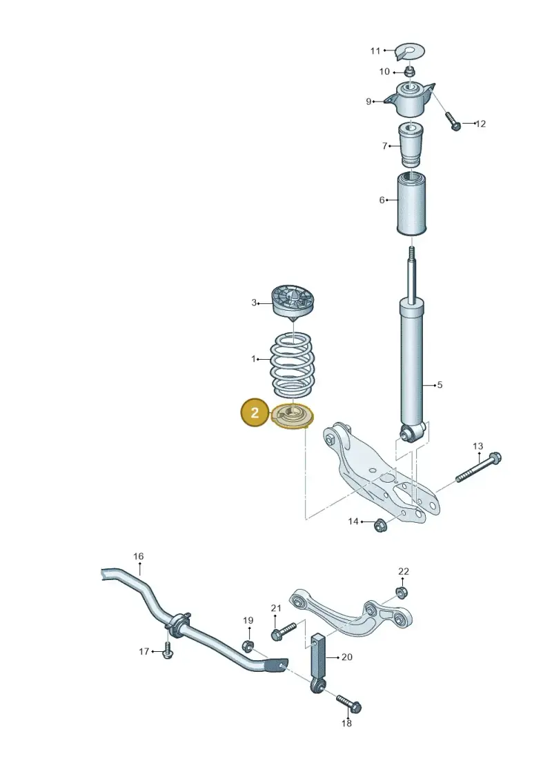 85H512298B — Audi Q6 e-tron (2023-2025) diagram 859511000, position 2