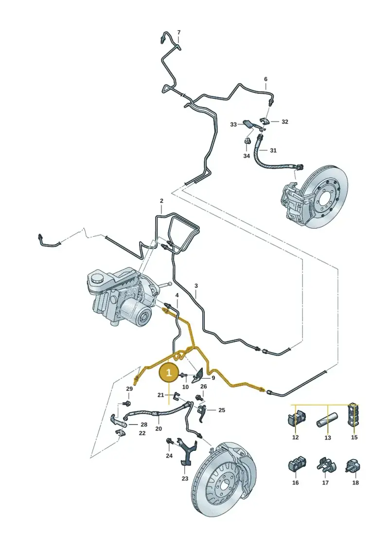 85H614723A — Audi Q6 e-tron (2023-2025) diagram f5s611020, position 1