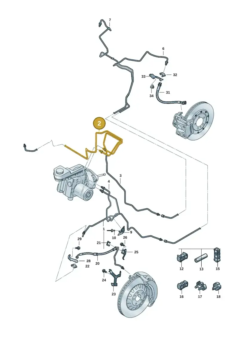 85H614744A — Audi Q6 e-tron (2023-2025) diagram f5s611020, position 2