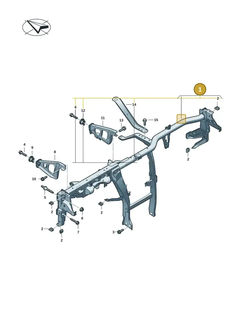 85H857017A — Audi Q6 e-tron (2023-2025) diagram f5s857000, position 1