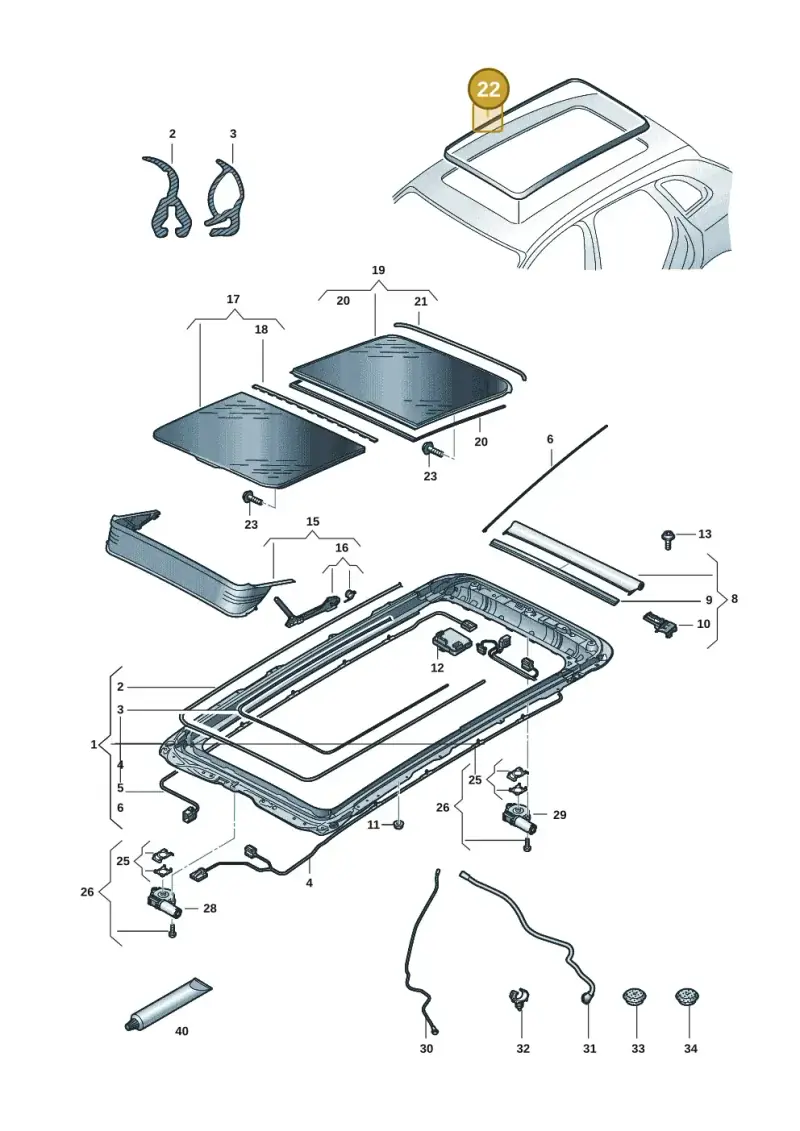 85H877459 — Skoda Kodiaq (2024-2024) diagram 57h877000, position 22