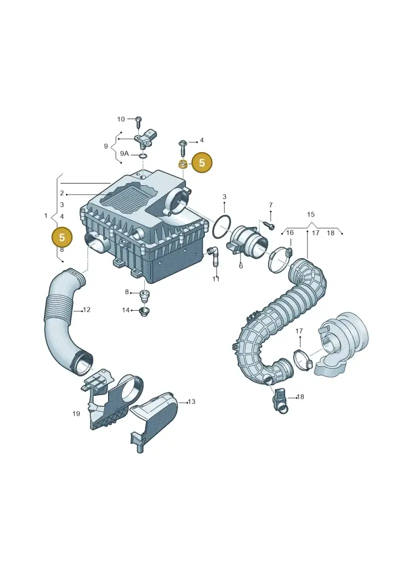 867129669 — Volkswagen Amarok twin cab (2022-) diagram 894129000, position 5