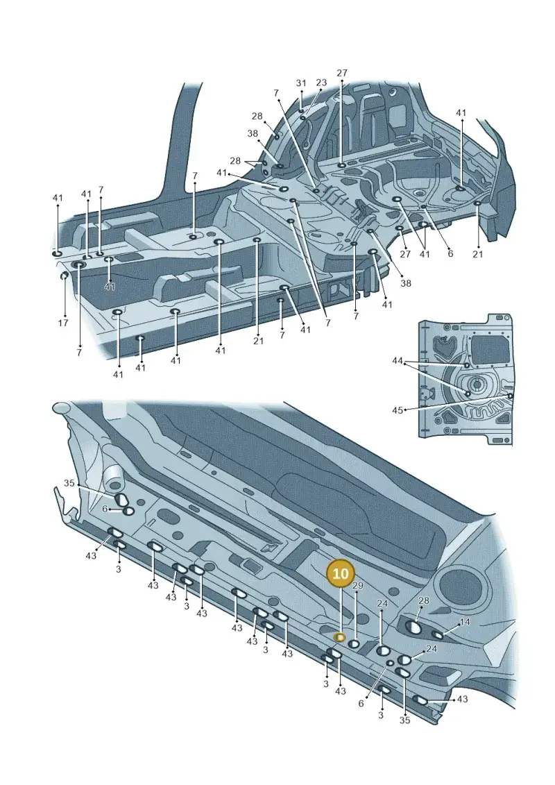 893803593 — Volkswagen Golf Plus (2011-2014) diagram 420803350, position 10