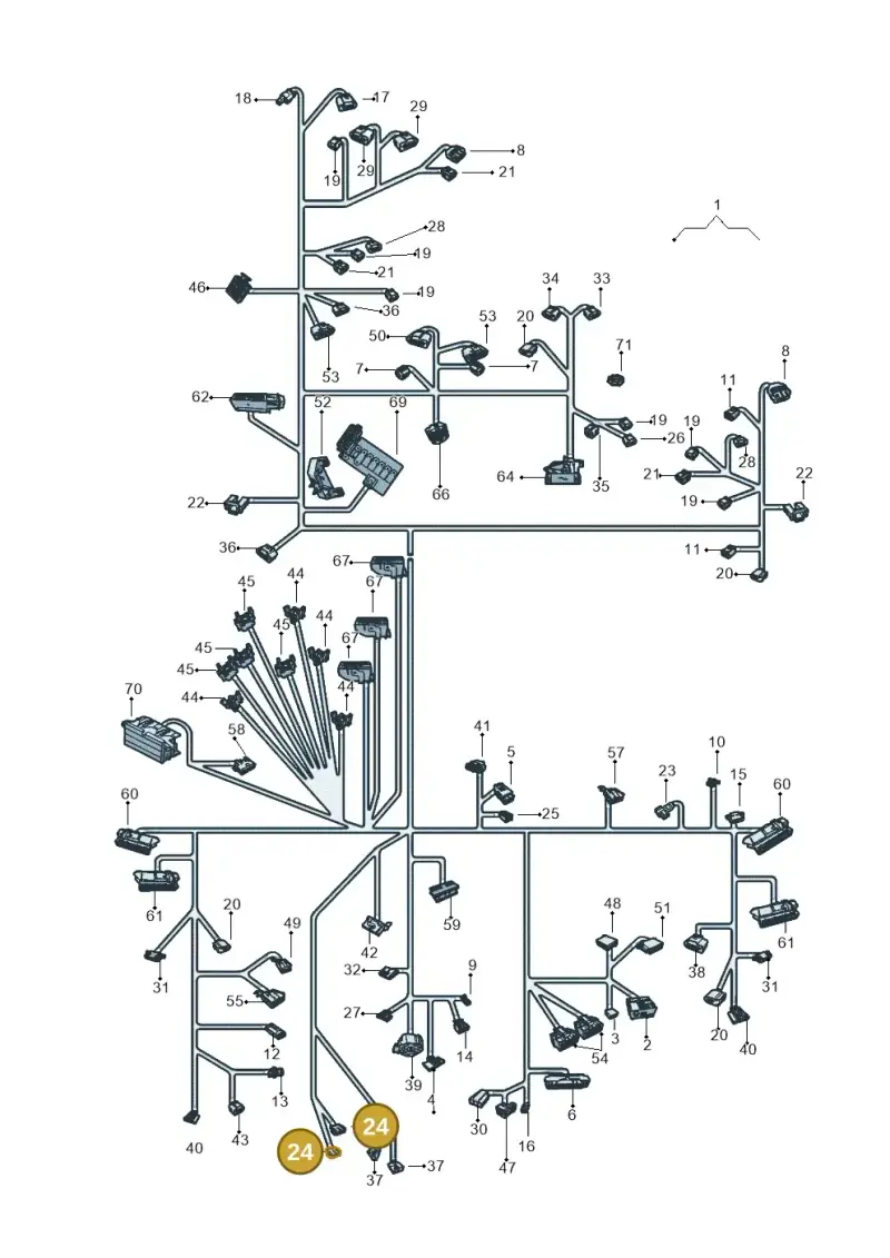 893971633 — Volkswagen Up! 1.0 TSI (2013-2017) diagram 559971800, position 24