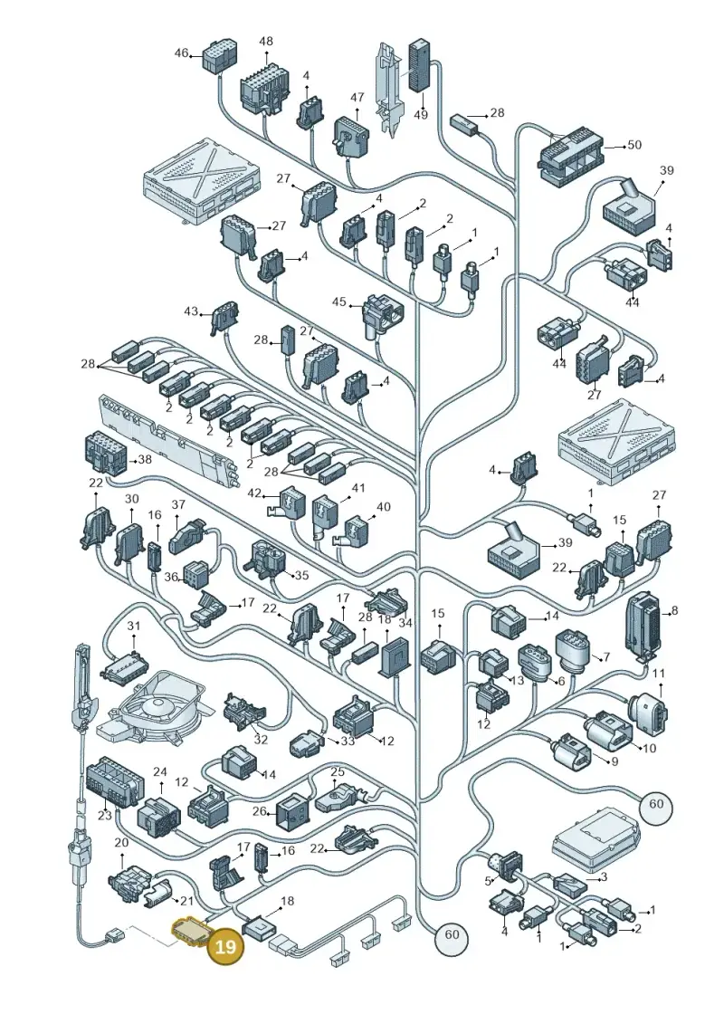 893971635 — Audi A8/S8/qu. lang    08> (2007-) diagram 291971830, position 19