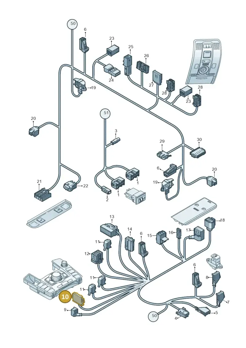 893971635 — Audi A6/S6/Avant/qu.   05> (2004-) diagram 448971820, position 10