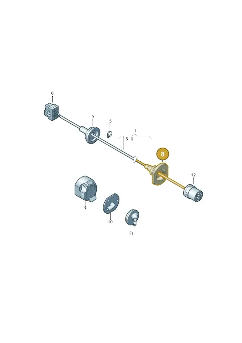 8A0945527 — Volkswagen Touareg (2003-2005) diagram 274972880, position 8