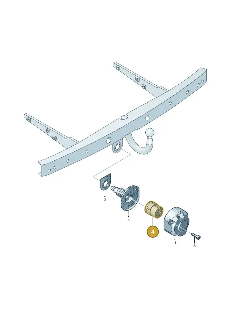8A0971978 — Volkswagen Crafter 35 panel (2011-2016) diagram 410945550, position 4