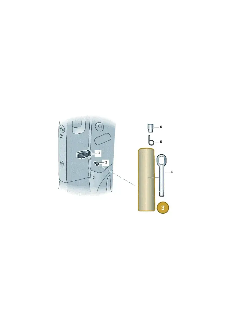 8D0012111B — Volkswagen Multivan (2021-) diagram 7t0012000, position 3