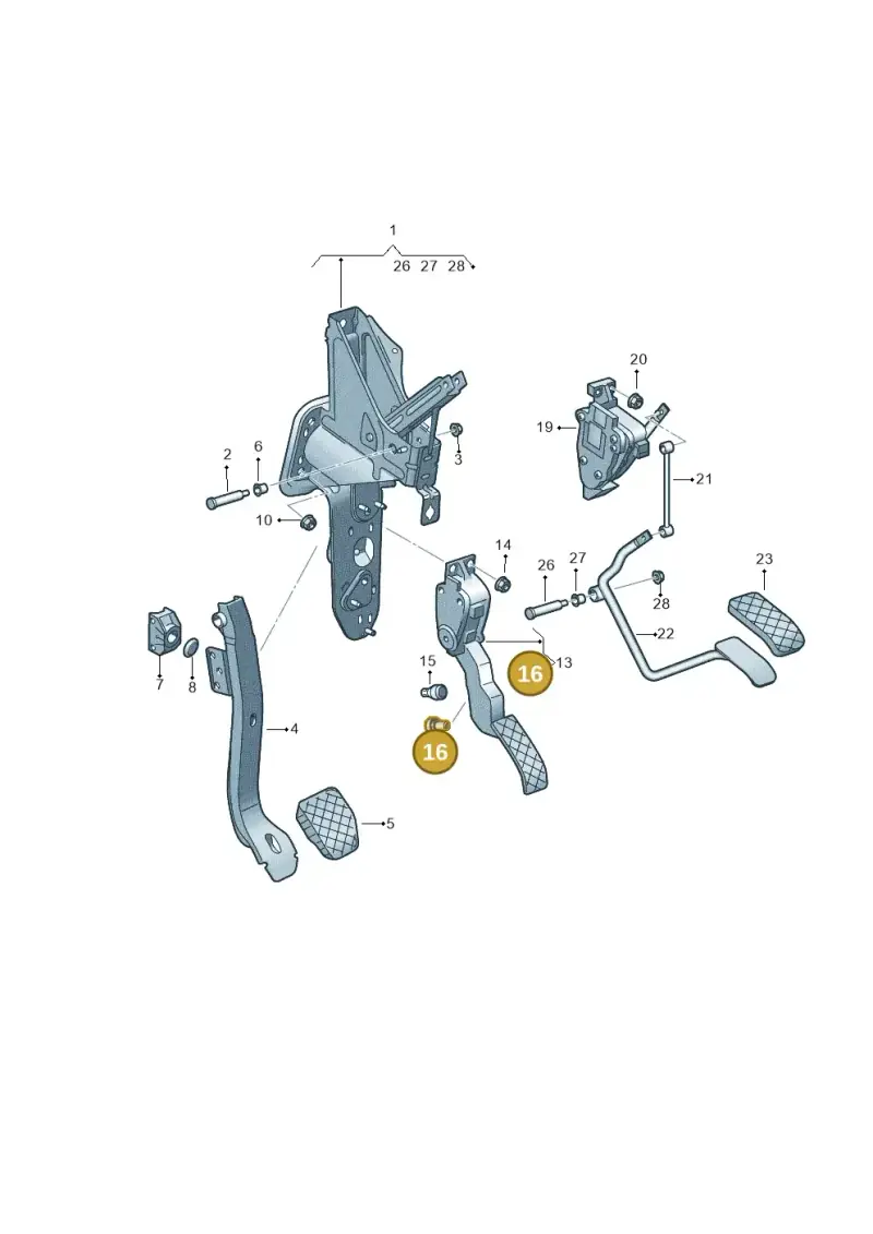 8D0723522D — Volkswagen Transport. multivan (2019-2024) diagram 861721600, position 16
