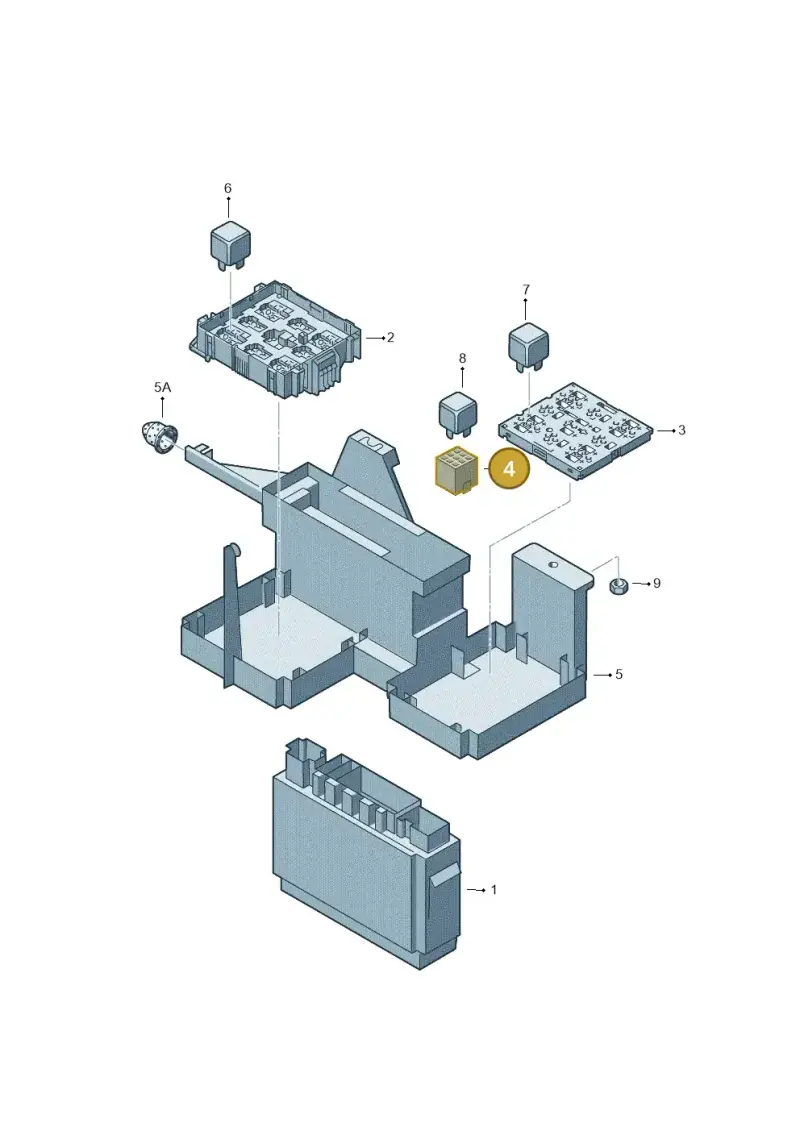 8D0937528 — Volkswagen Touareg                08> (2007-) diagram 274937000, position 4