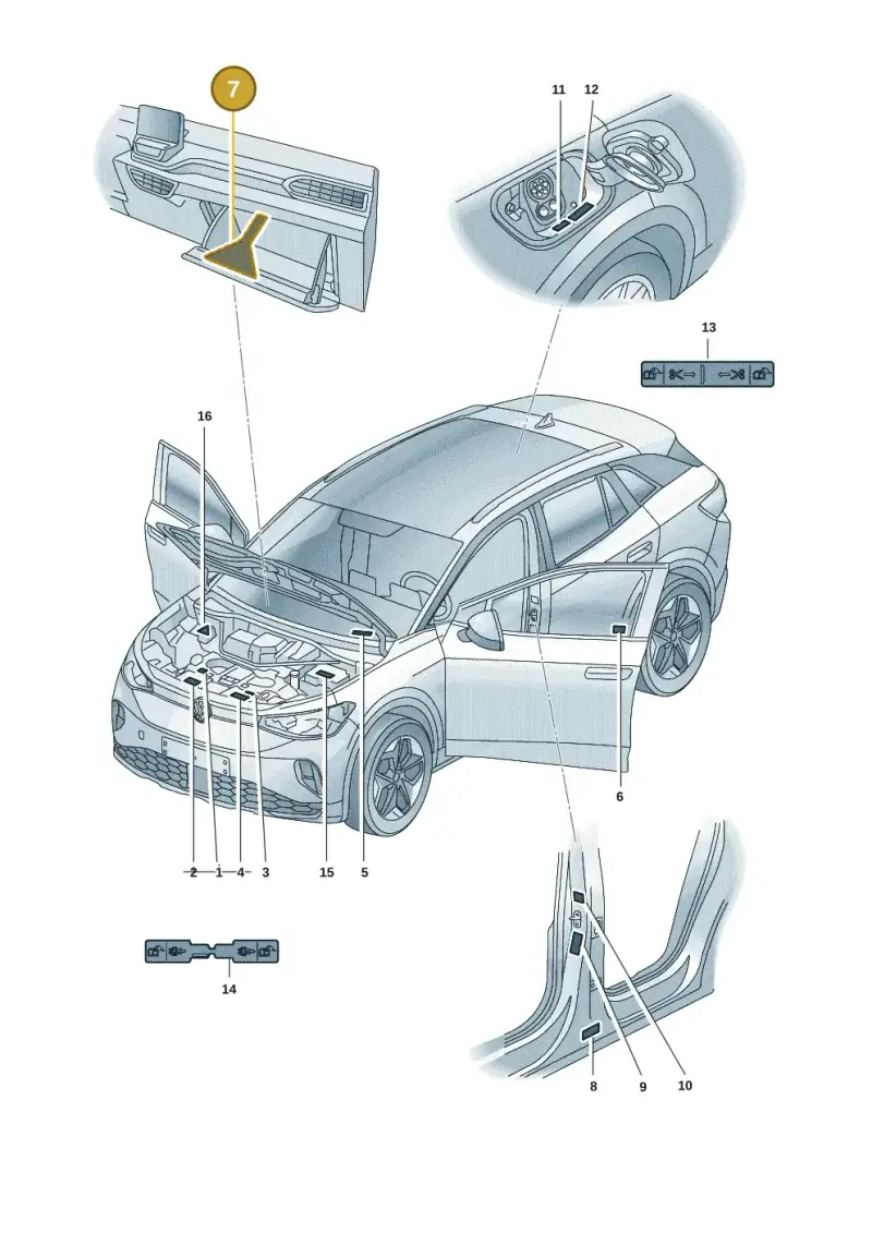 8E0010352P — Volkswagen ID.4 Pro (2020-2023) diagram 11a010000, position 7
