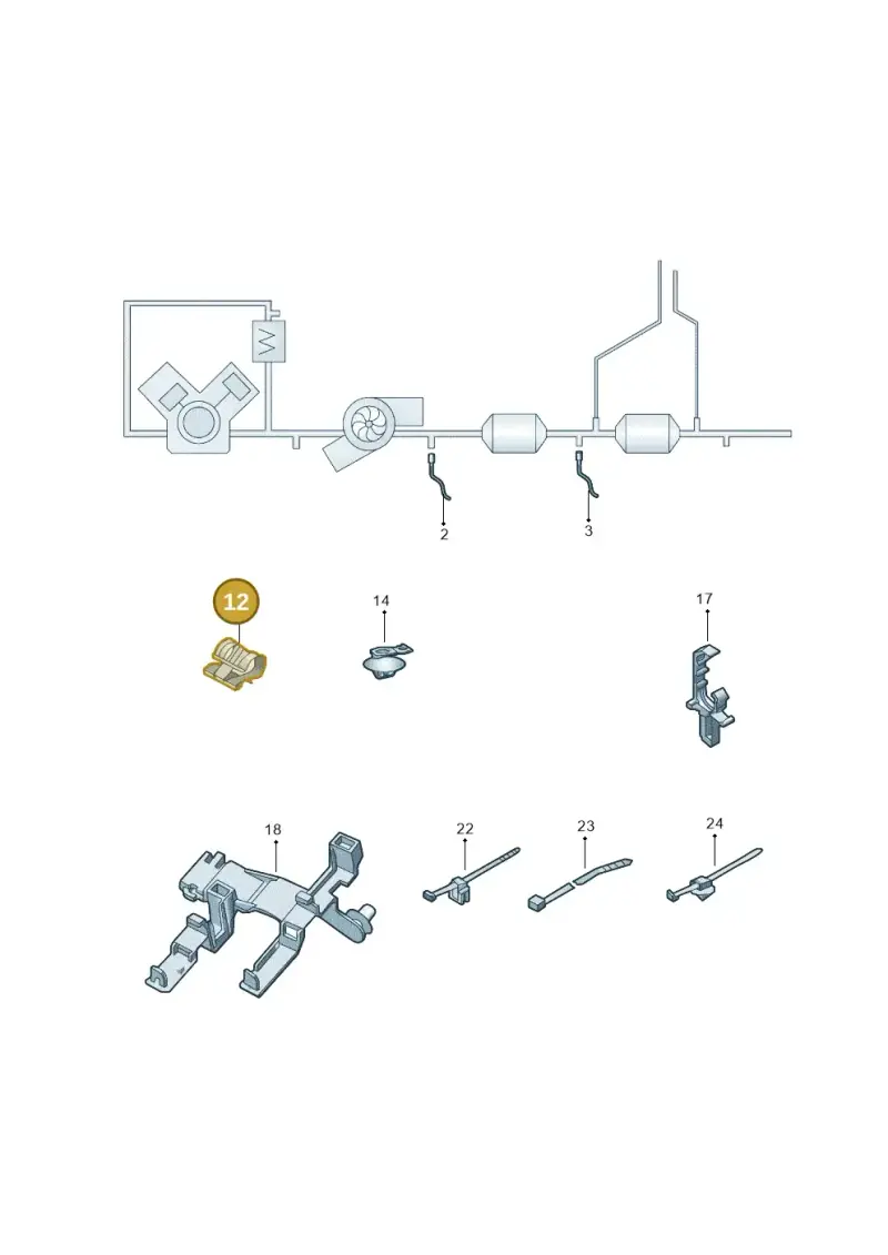 8E0201449R — Volkswagen Phideon (2016-2023) diagram 251906100, position 12