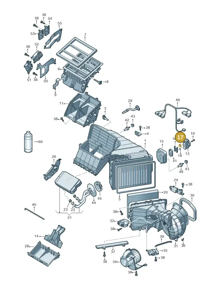 8E0260749 — Volkswagen Amarok twin cab (2022-) diagram 683820000, position 17