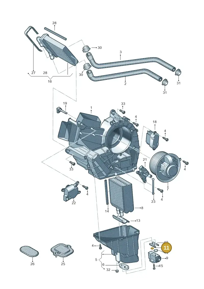 8E0260749A — Volkswagen Sharan BlueMotion (2015-2022) diagram 689820400, position 11