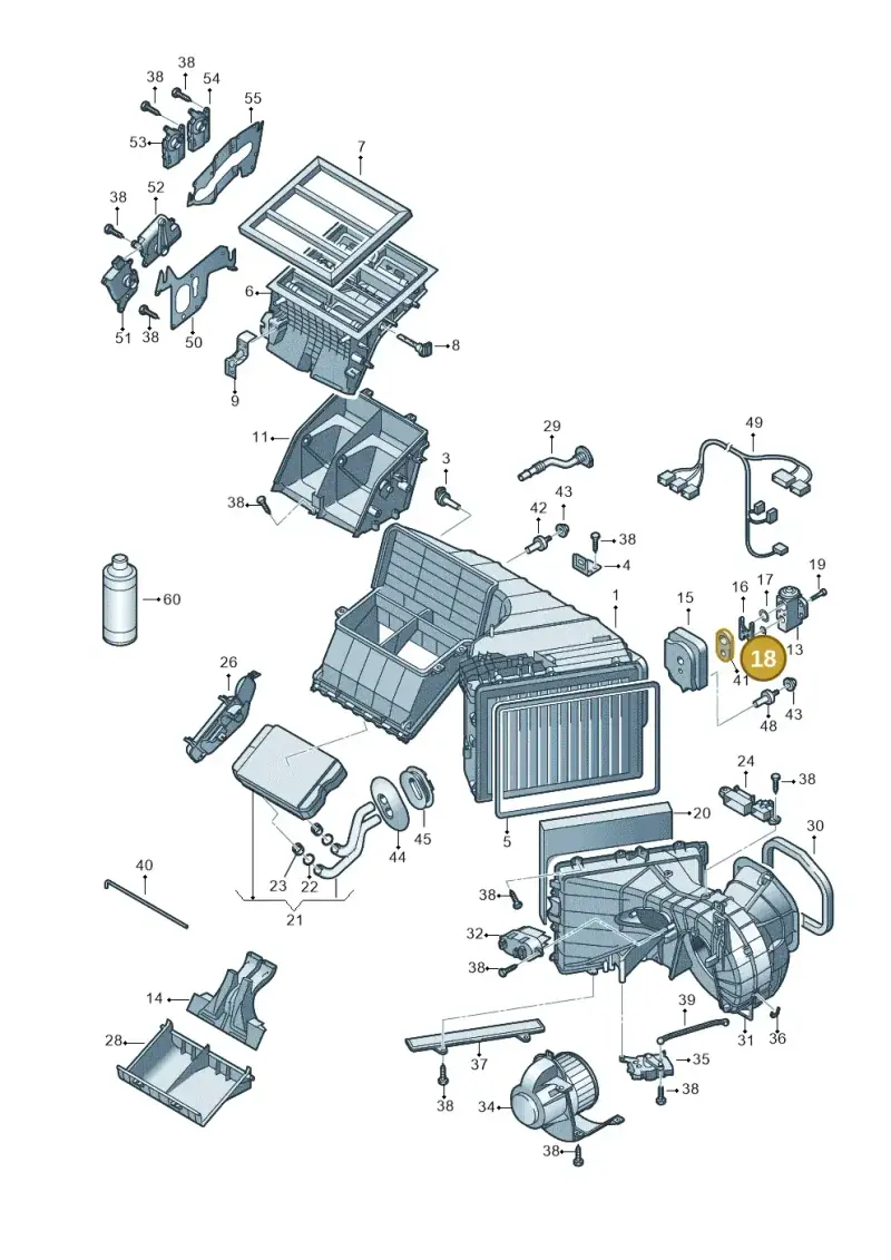 8E0260749A — Volkswagen Amarok twin cab (2022-) diagram 683820000, position 18