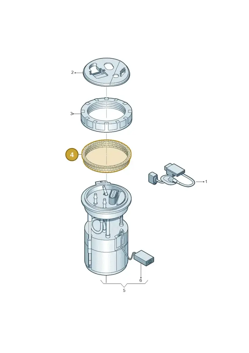 8E0919133B — Volkswagen Eos BlueMotion (2010-2015) diagram 712919300, position 4