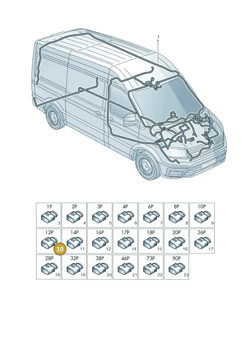8E0972112 — Volkswagen E-Crafter 35 (2018-2024) diagram 806971810, position 10