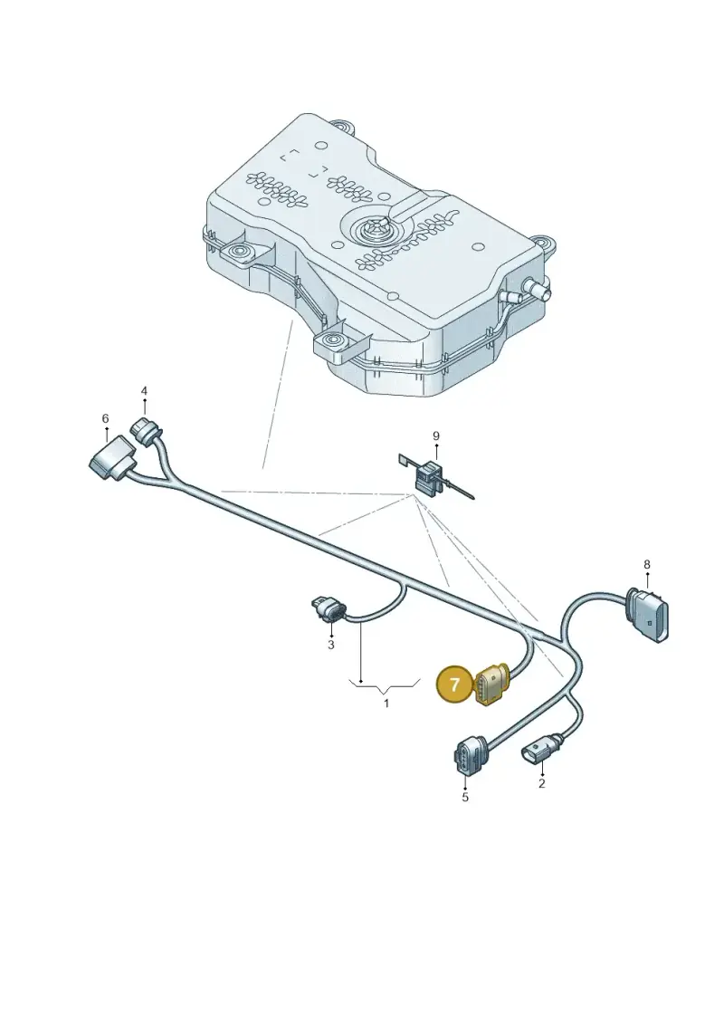 8E0973999 — Volkswagen Amarok twin cab (2022-) diagram 894971650, position 7