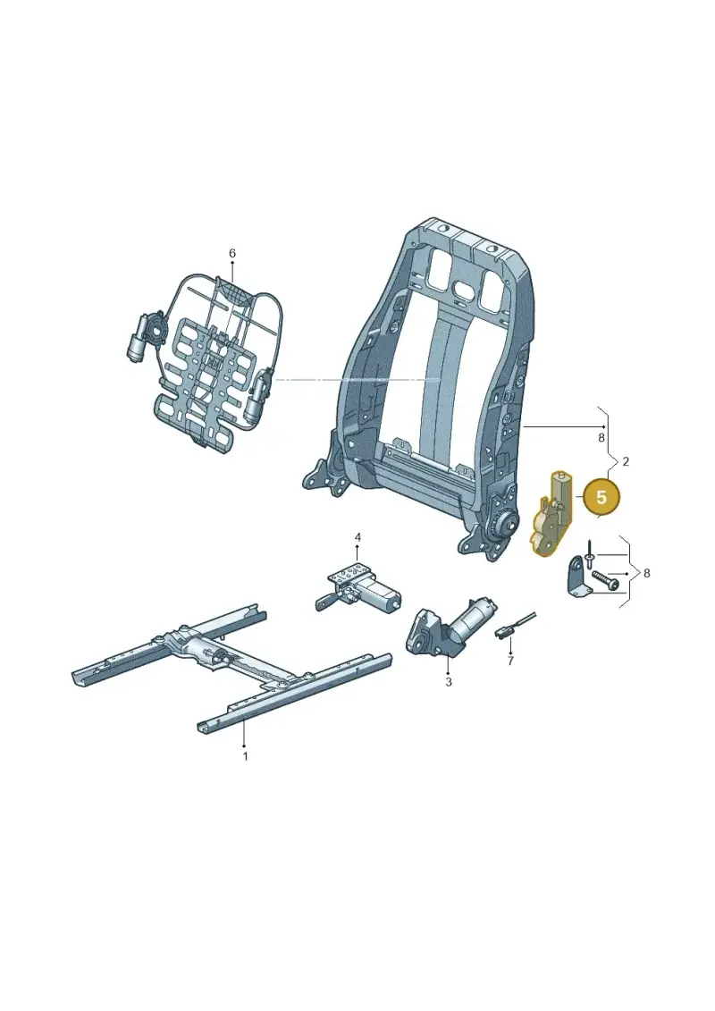 8K0959762 — Volkswagen Amarok twin cab (2022-) diagram 649959450, position 5