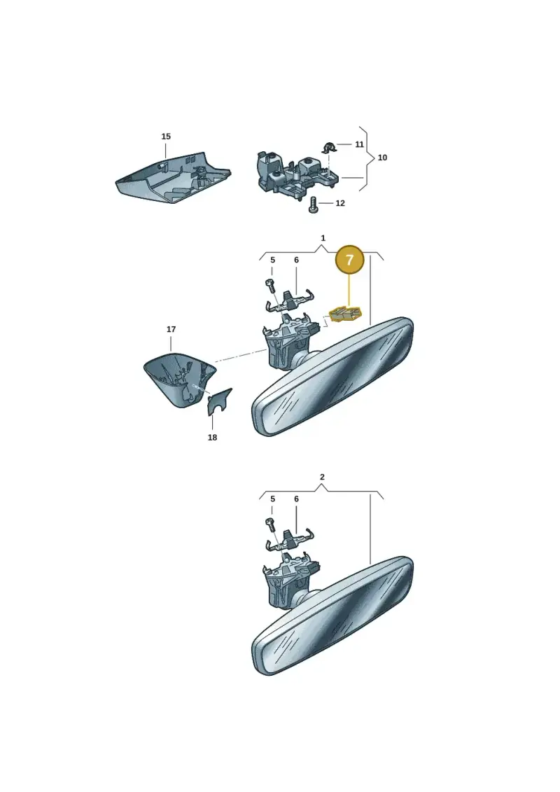 8K0971834 — Volkswagen ID.Buzz (2022-) diagram 15a857450, position 7