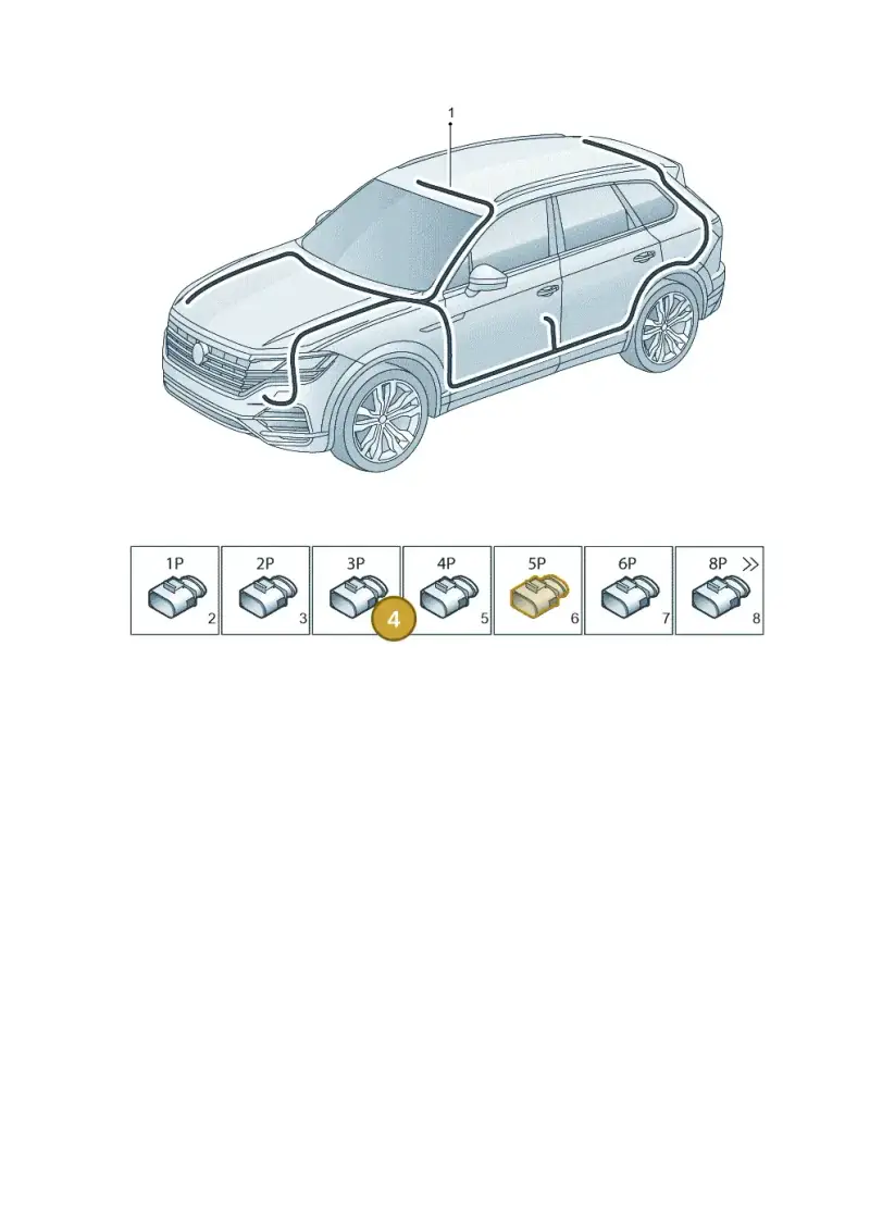 8K0973703F — Volkswagen Touareg (2017-2023) diagram 439971800, position 4