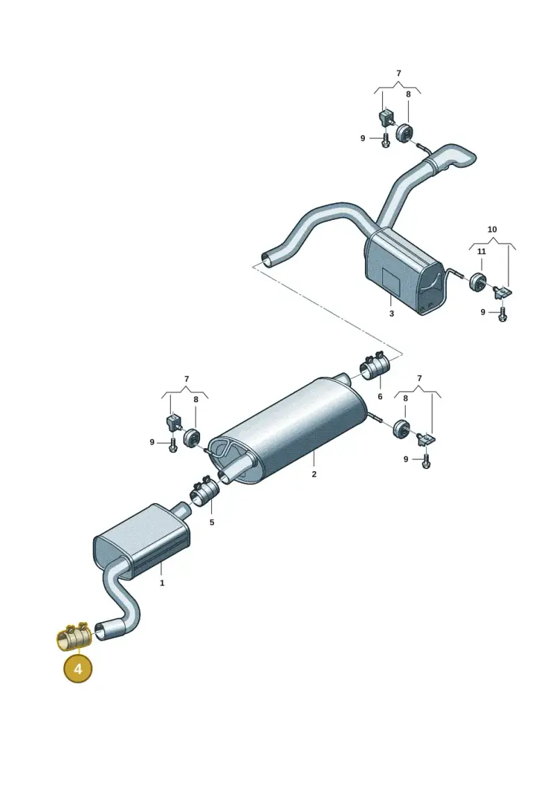 8W0253141A — Volkswagen Multivan (2021-) diagram 7t0253480, position 4