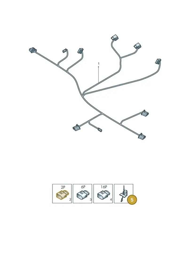 8W0971838A — Volkswagen Tiguan 2.0 (2023-) diagram 57x972655, position 5