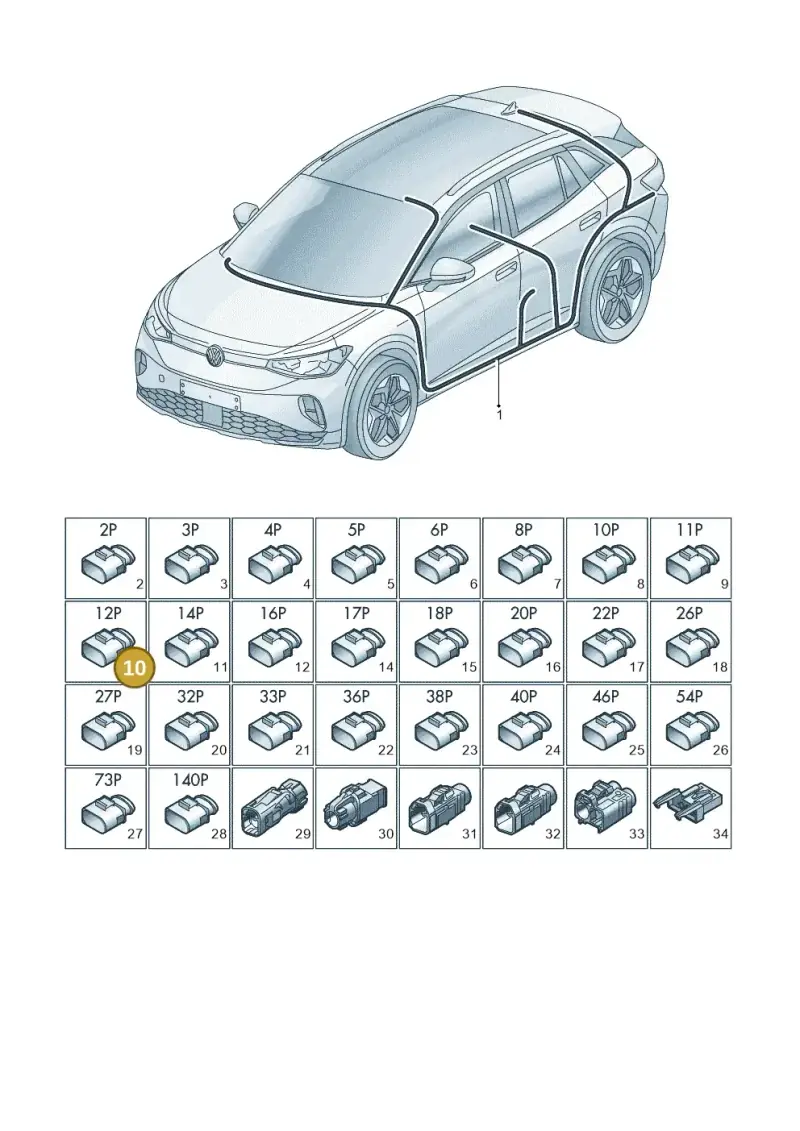 8X0035447B — Volkswagen ID.4 Pro (2020-2023) diagram 11a971090, position 10