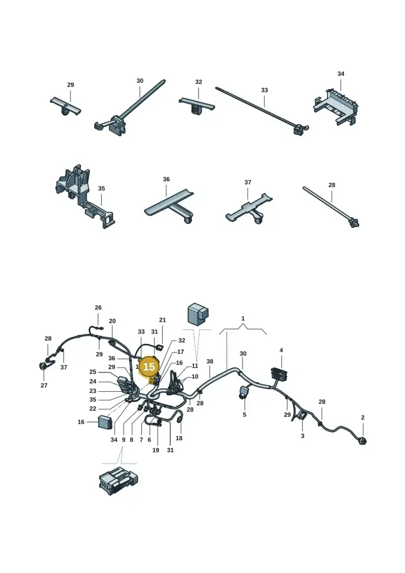 8X0035447B — Volkswagen Amarok twin cab (2022-) diagram 2ha971084, position 15