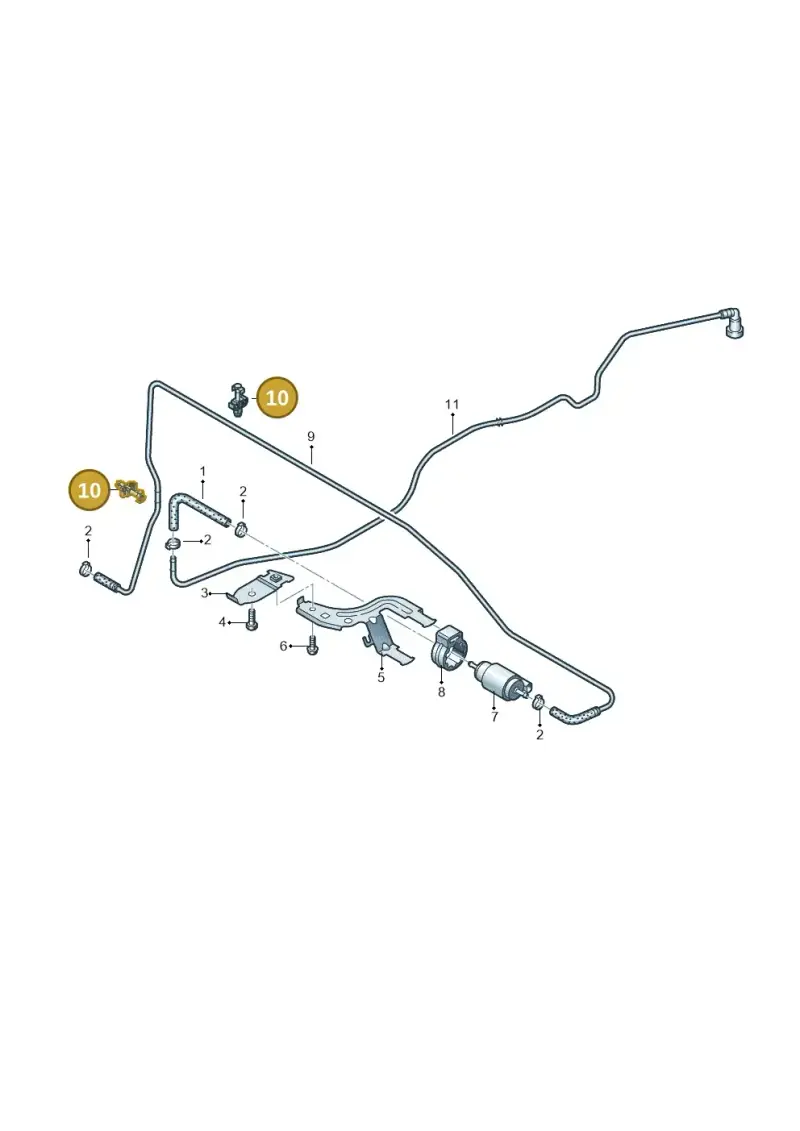 8Z0611797 — Volkswagen MAN TGE 55 (2016-2021) diagram 806201850, position 10
