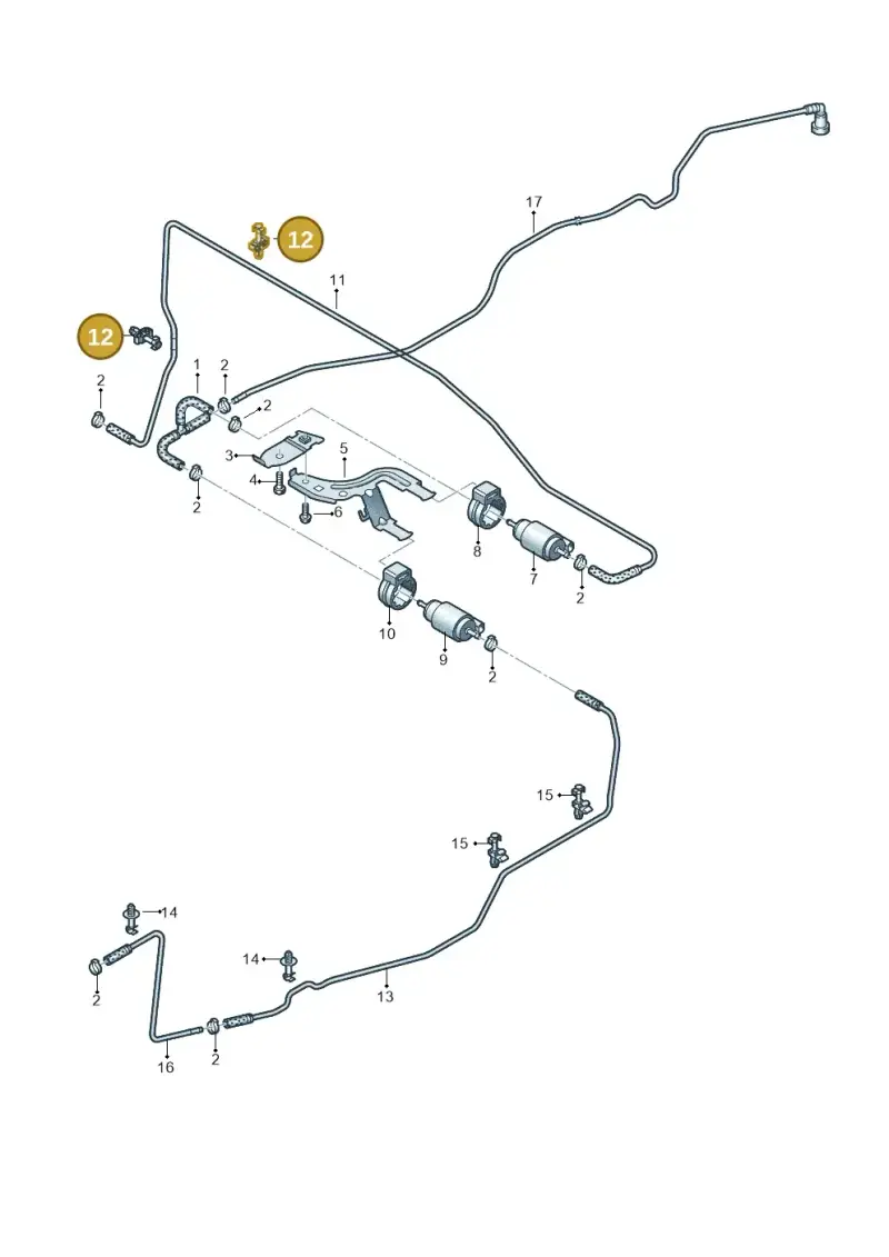 8Z0611797 — Volkswagen MAN TGE 55 (2016-2021) diagram 806201900, position 12