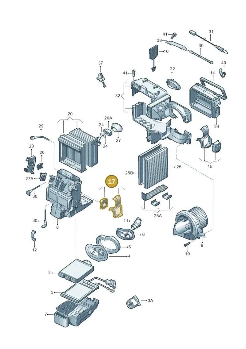 8Z0819453D — Skoda Roomster (2010-2015) diagram 481820200, position 17
