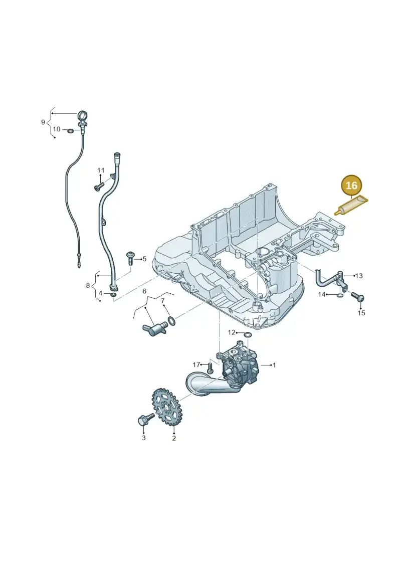 D174003M2 — Volkswagen Amarok twin cab (2022-) diagram 894115500, position 16