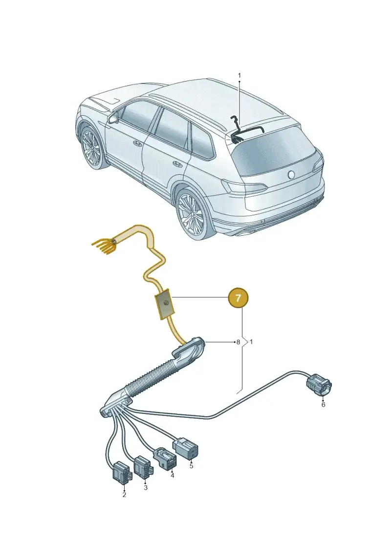 D373125A2 — Volkswagen Touareg (2017-2023) diagram 439972082, position 7