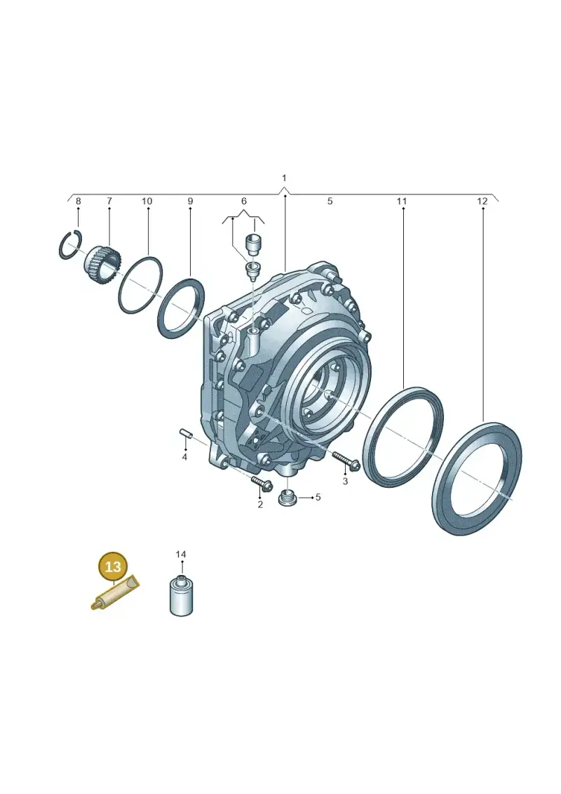 D454305A1 — Audi Q8 e-tron (2018-2020) diagram 586300520, position 13