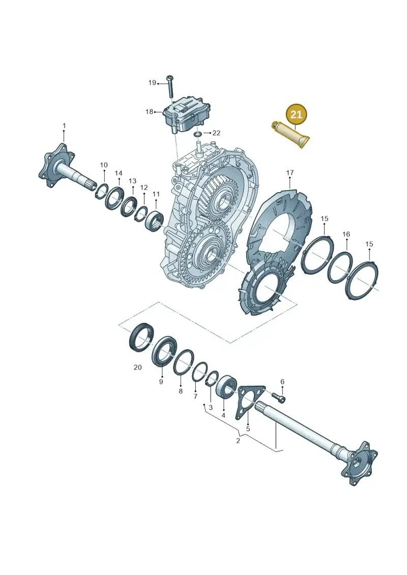D454305A1 — Audi Q8 e-tron (2018-2020) diagram 586310050, position 21