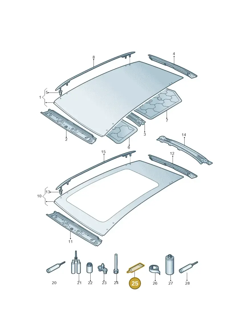 D476KD3M2 — Volkswagen Tiguan (2024-) diagram 808817000, position 25