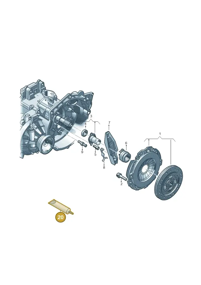 G000100 — Volkswagen Transport. multivan (2019-2024) diagram 649141300, position 20