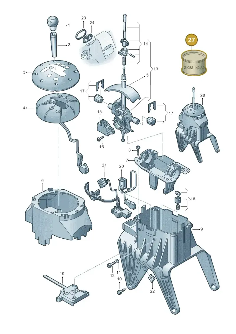 G000405A2 — Audi A2 (2000-2005) diagram 248713150, position 27