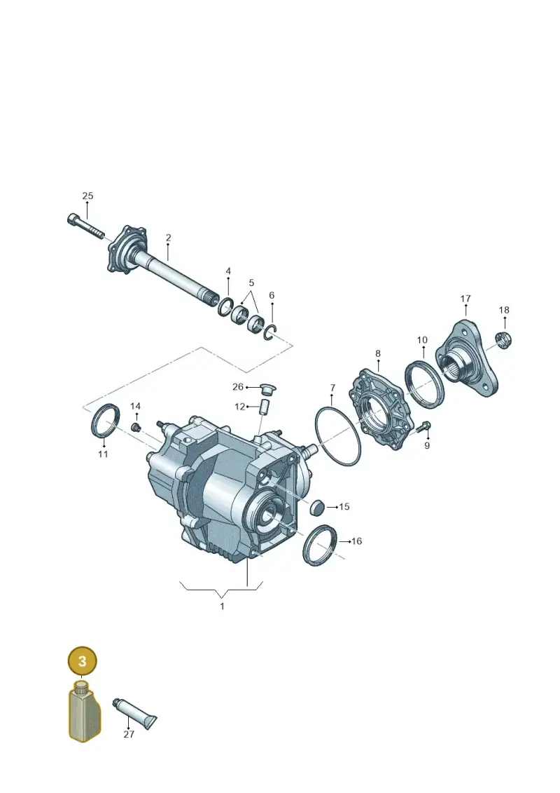 G052145S2 — Volkswagen Caddy Maxi Kombi (2020-2024) diagram 813409010, position 3