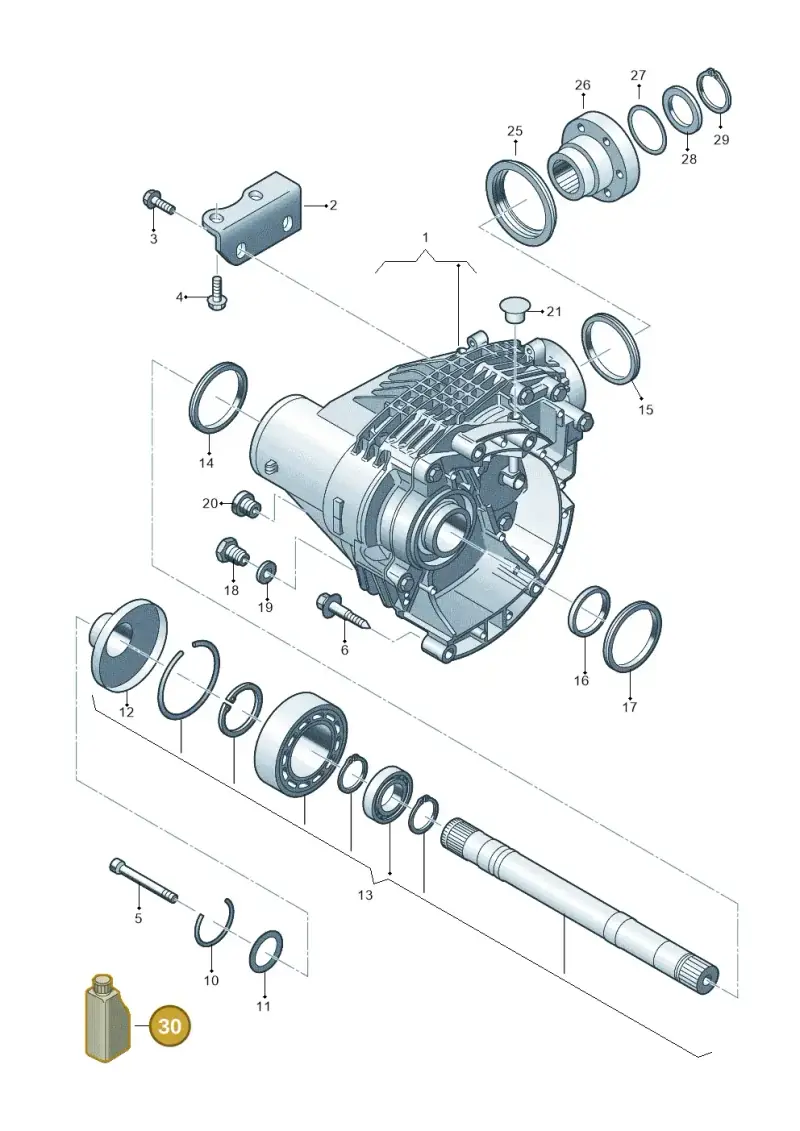 G052518A2 — Volkswagen Transp. caravelle (2011-2015) diagram 679409300, position 30