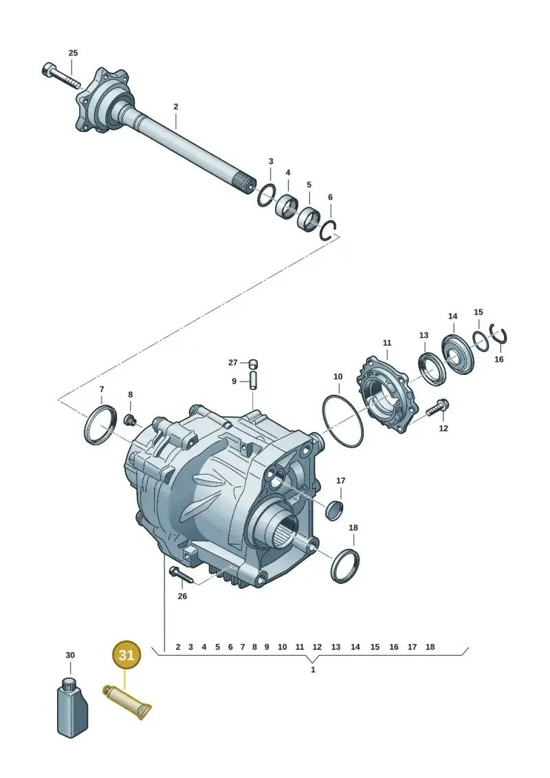 G055128A1 — Volkswagen Tiguan 2.0 (2023-) diagram 57x409590, position 31