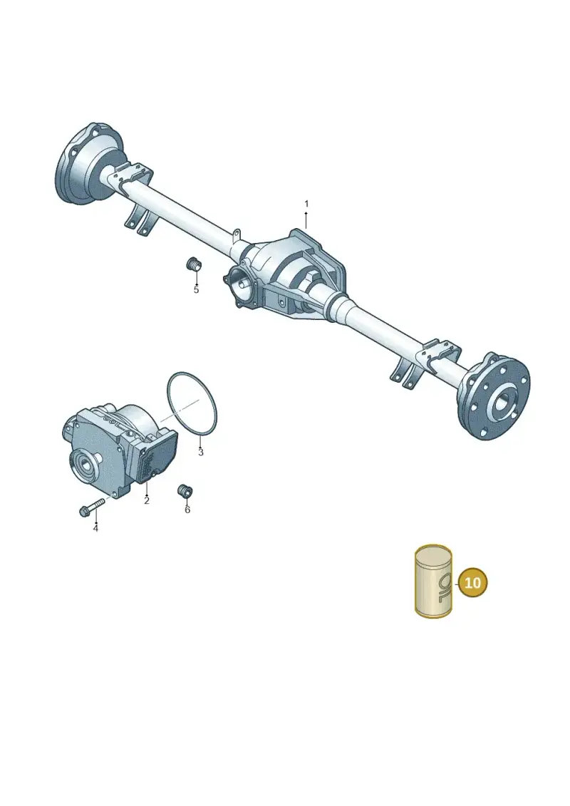 G055175A2 — Volkswagen Caddy Maxi Kombi (2010-2015) diagram 652500000, position 10