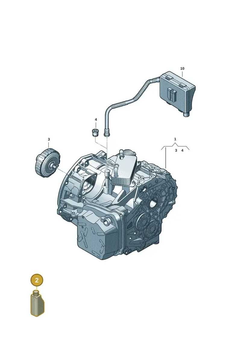 G055529A2 — Volkswagen Caddy Maxi Kombi (2020-2024) diagram 5h0300600, position 2